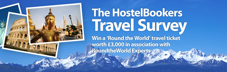 Win a £3000 RTW Travel Ticket + £1000 Spending Money with HostelBookers   As We Travel Blog   Sofia von Porat   Nathan Schacherer