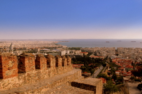 Thessaloniki, Greece Served Up On A Plate