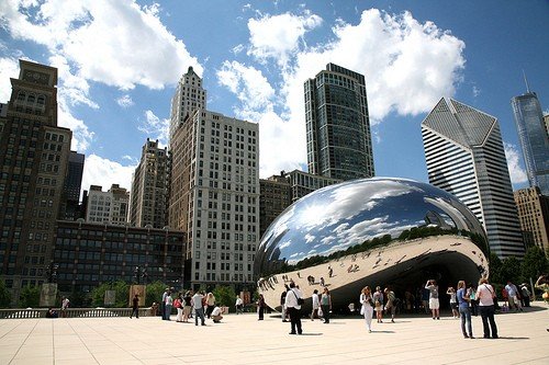 Millennium Park Chicago Skyline Features Chicago's Architecture ~ Best Views In Chicago