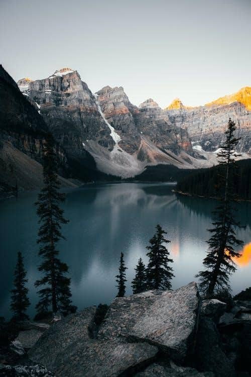 Badlands National Park in the winter