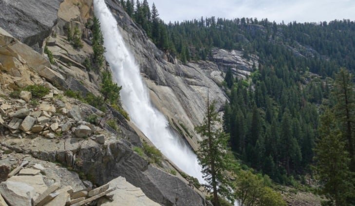 Mist Trail to Nevada Fall