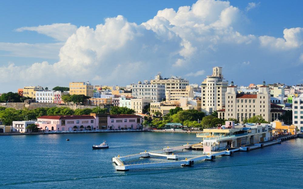 Skyline of San Juan, Puerto Rico