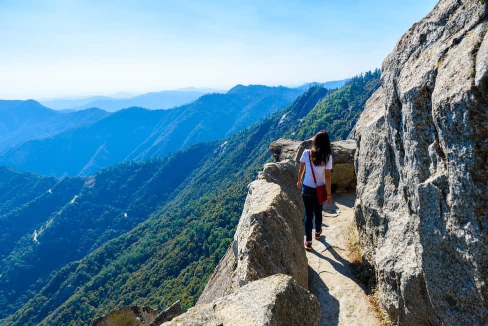 View at the Sequoia National Park